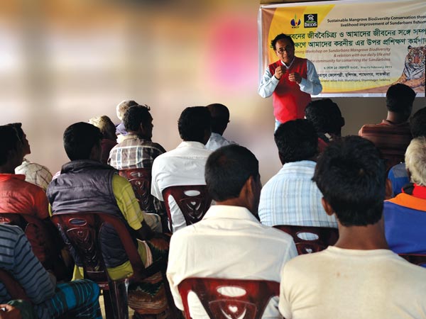 Sustainable Mangrove Biodiversity Conservation through livelihood improvement of Sundarbans fishermen